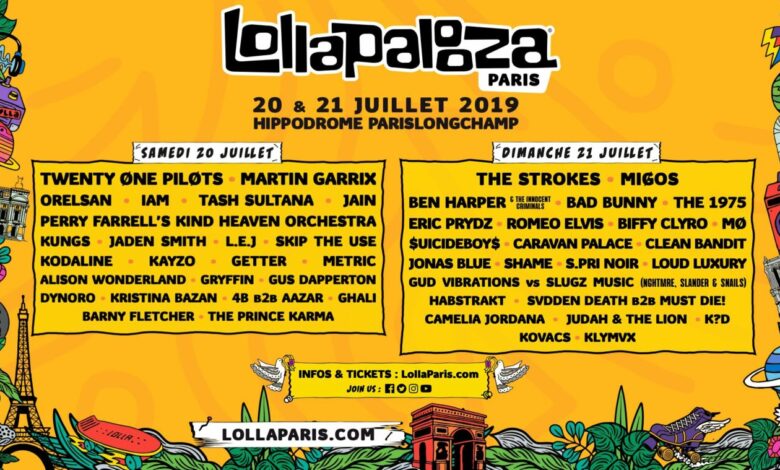 Lollapalooza Paris 2019 : 2 jours de folie à la 3ème édition ! concert