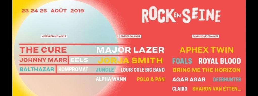 Rock en Seine 2019 : Découvrez la programmation festival