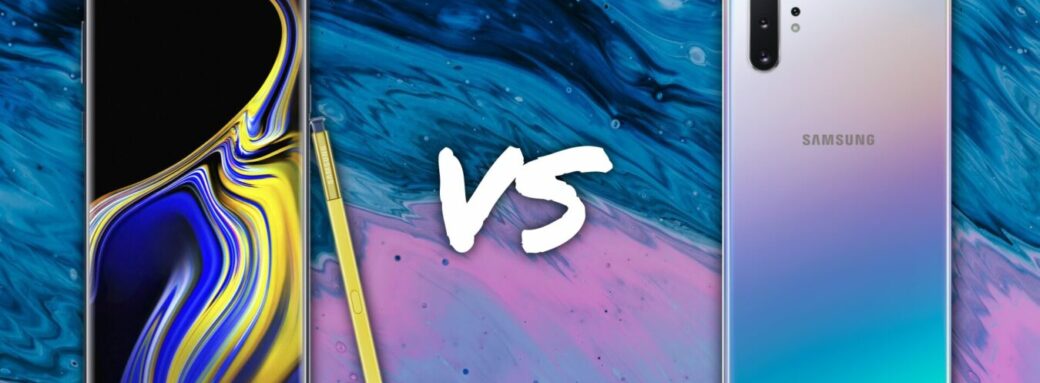 Comparaison Samsuang Galaxy Note 10
