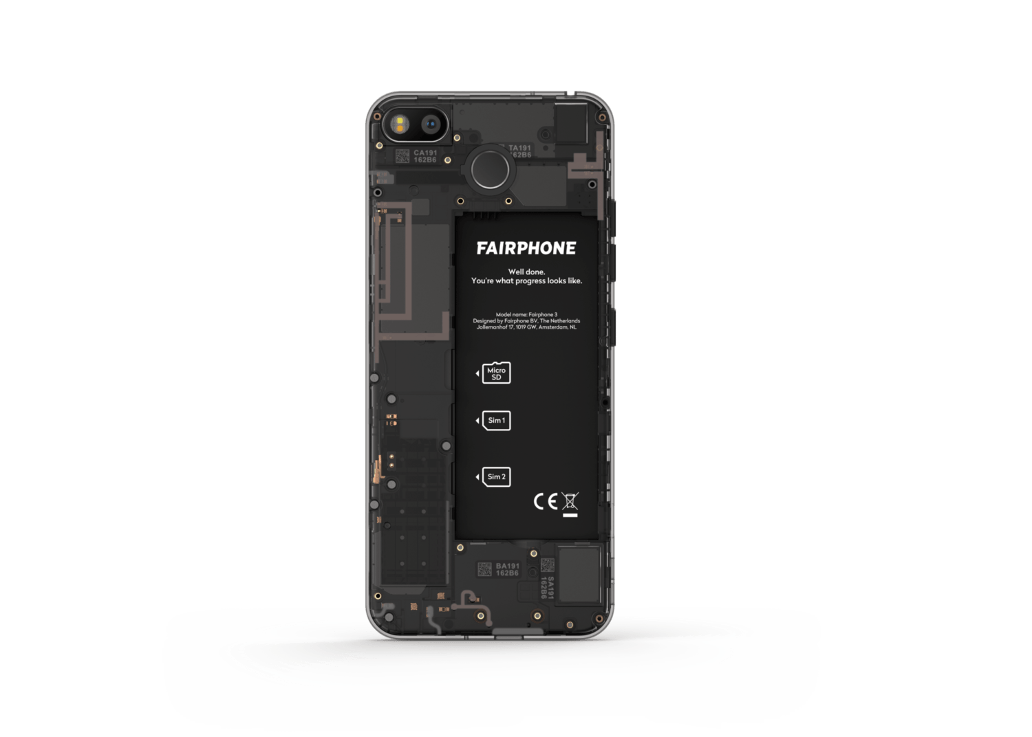 Fairphone 3 arrière