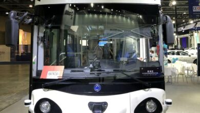 CE China bus électrique autonome DeepBlue