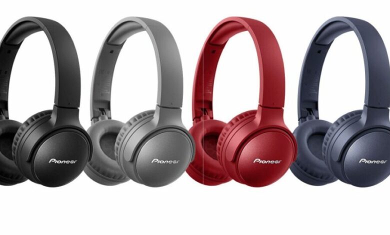 Casques Pioneer serie S6 et S3