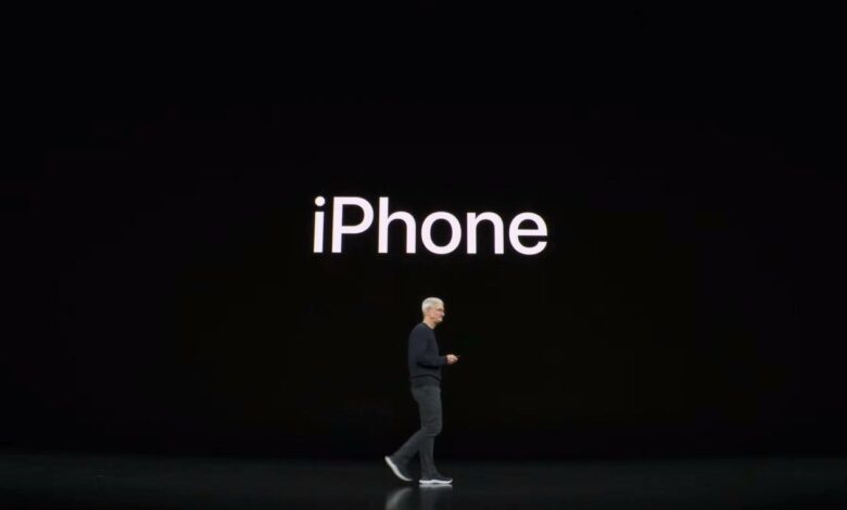 Tim Cook, PDG d'Apple, pour présenter l'iPhone 11
