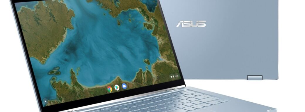 Asus Chromebook Flip C433 Ordinateur ouvert gris PC