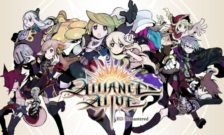 Test The alliance alive HD Remastered Ps4-Titre