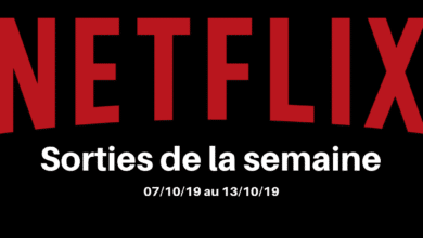 Nouveautés Netflix - Semaine 2 Octobre