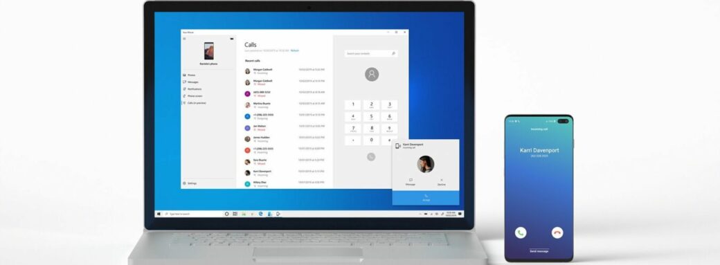 Votre téléphone : Passer des appels depuis Windows 10 ! Android