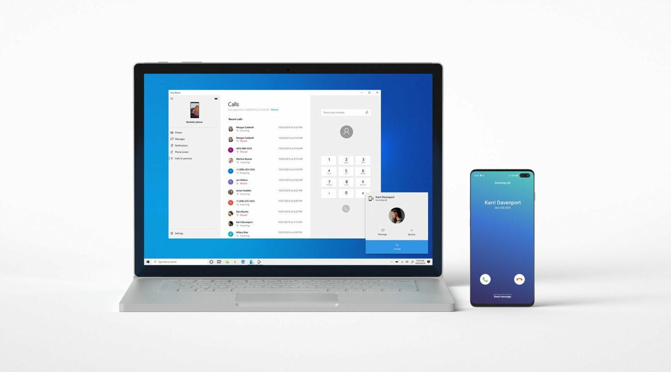 Votre téléphone : Passer des appels depuis Windows 10 ! | LCDG