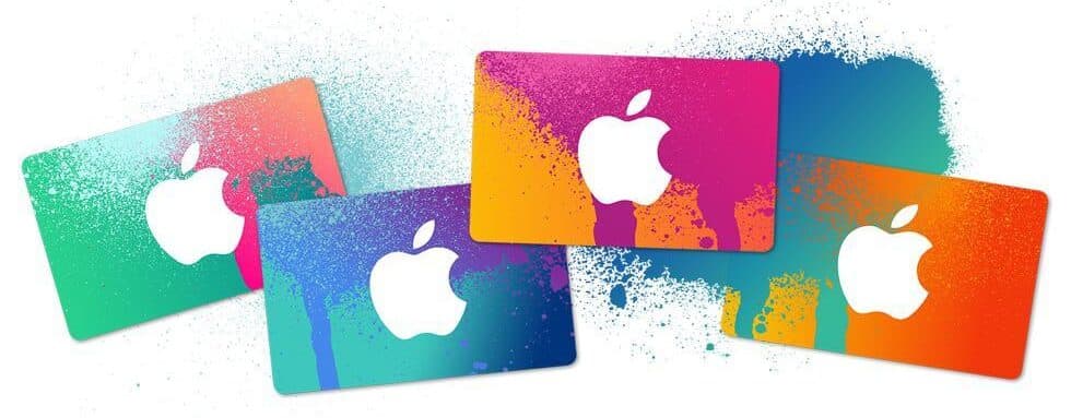 Carte cadeau Apple