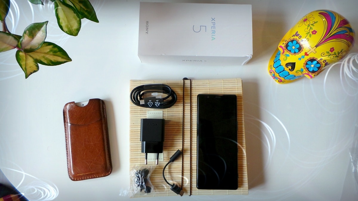 Xperia 5 déballage