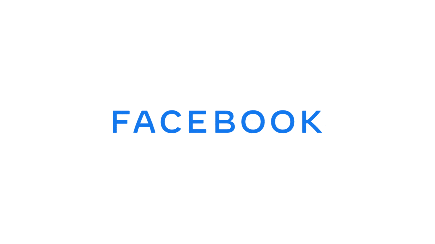 Facebook logo multicolore