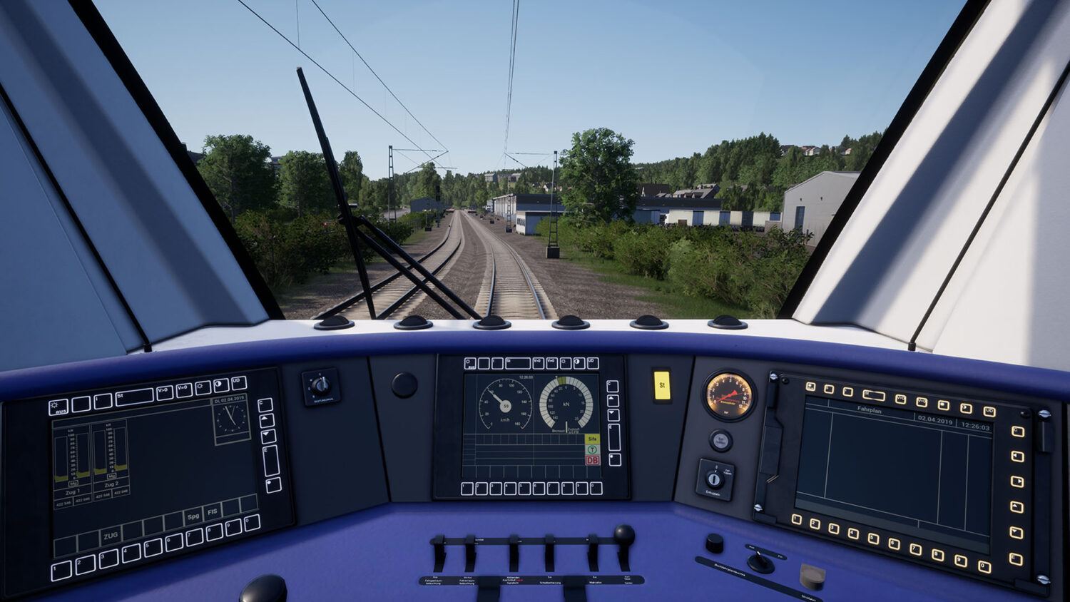 Train-Sim-World DB cockpit