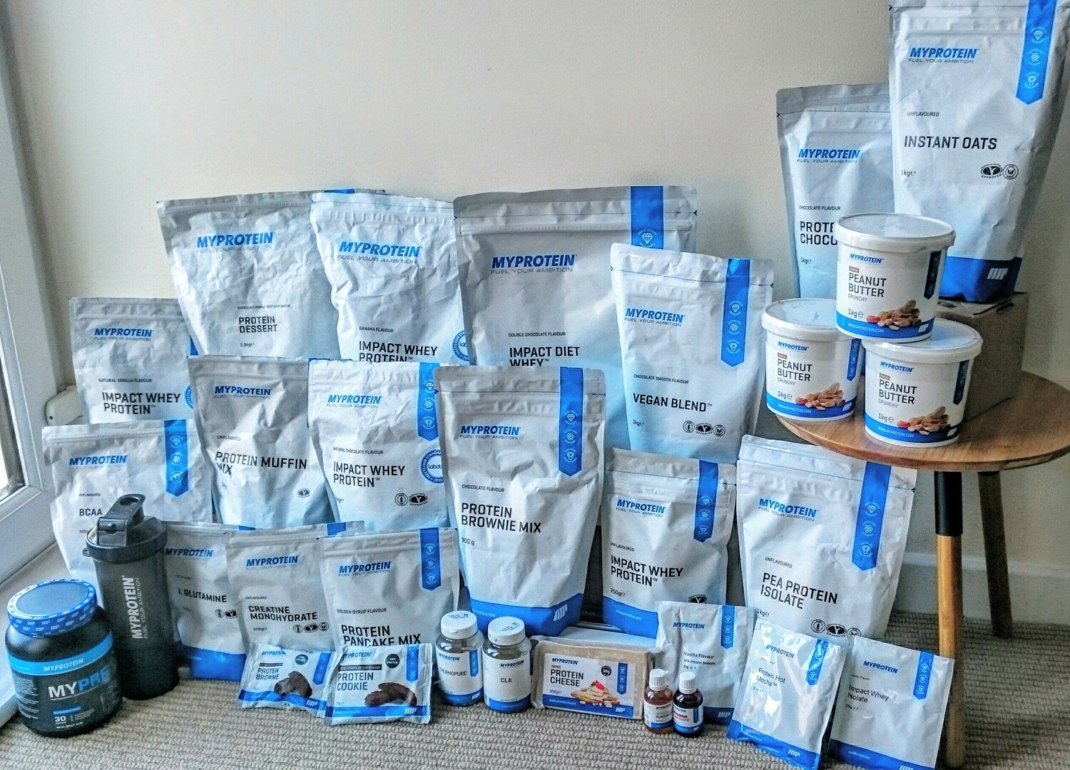 myprotein vieux emballage