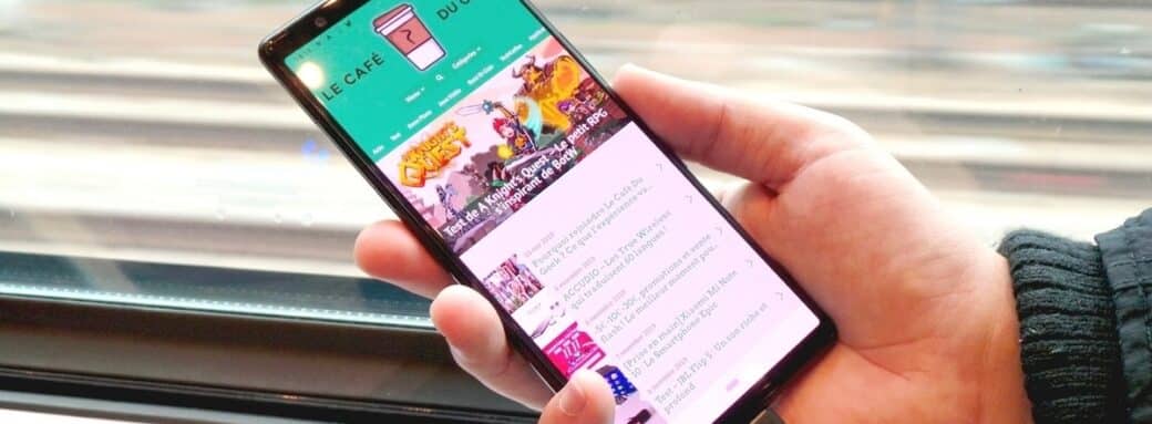 Xperia 5 interface