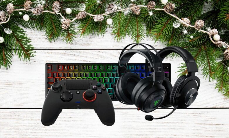 selection accessoires gaming noel 2019