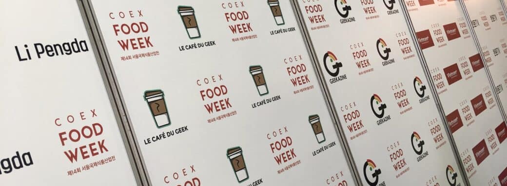 COEX Food Week 2019 Corée du sud