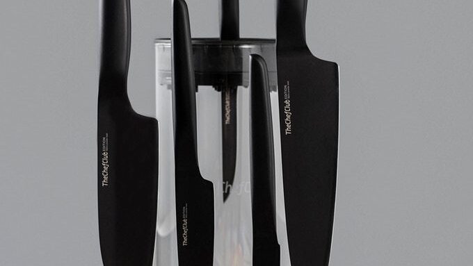 thechefclub - couteau en poudre d'acier