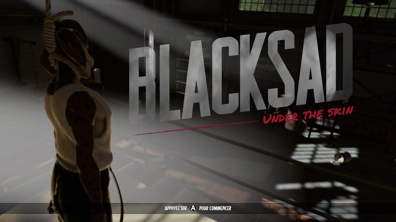 Blacksad تحت شاشة عنوان الجلد