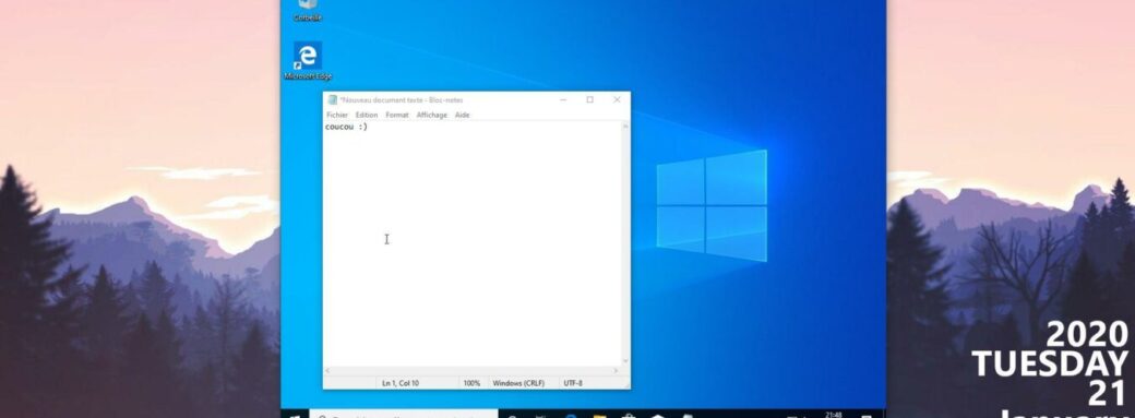 machine virtuelle finalisée windows tuto