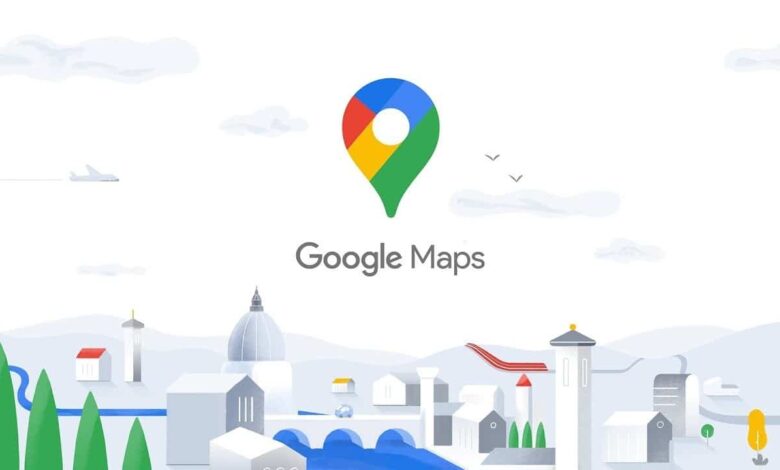 google maps nouvelle application interface logo