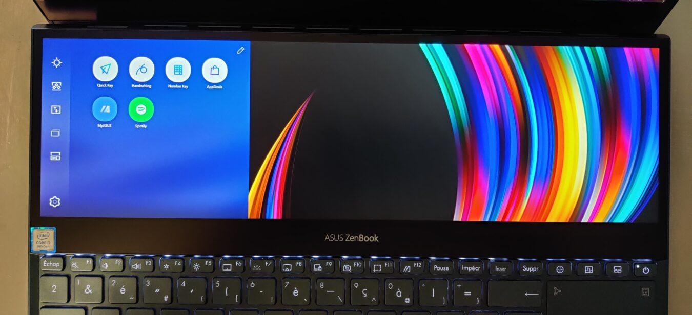 Test – Asus ZenBook Pro DUO : Enfin un double écran utile ? asus