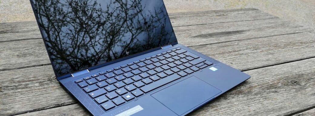 HP elite dragonfly - photo de biais