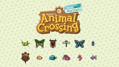 animal crossing new horizons insectes et poissons d'avril