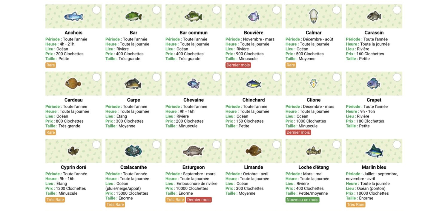 animal-crossing-online-valeur-poissons-insectes