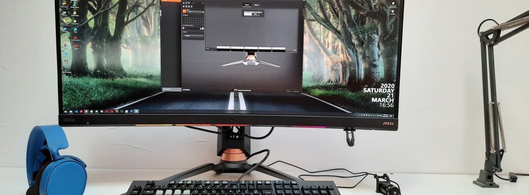 msi optix mg341CQR mise en avant