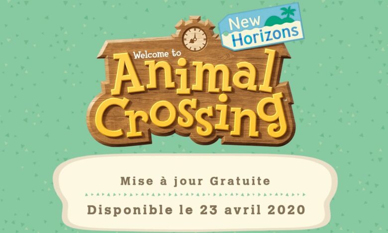 animal crossing new horizons mise a jour 23 avril