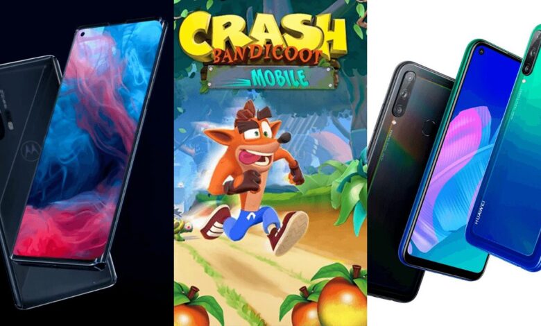 crash bandicoot android motorola edge huawei p40 lite E