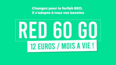 forfait mobile 60 Go RED by SFR