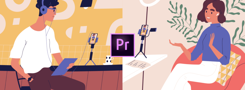 réaliser une interview avec premiere pro