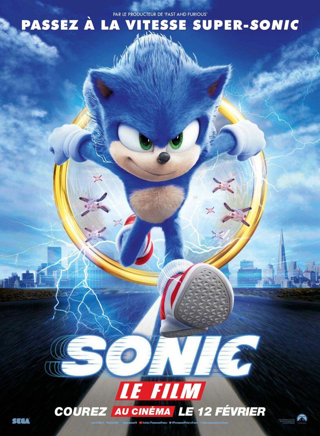 Affiche du film Sonic