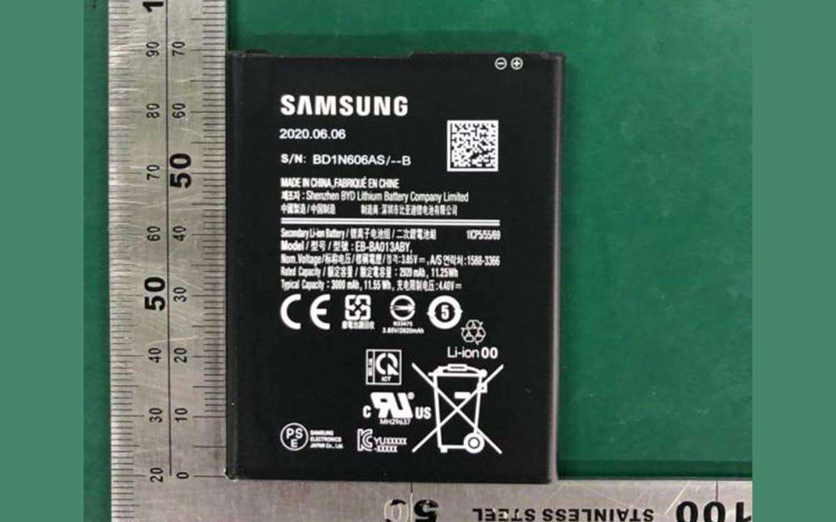 Samsung Galaxy A01 batterie amovible
