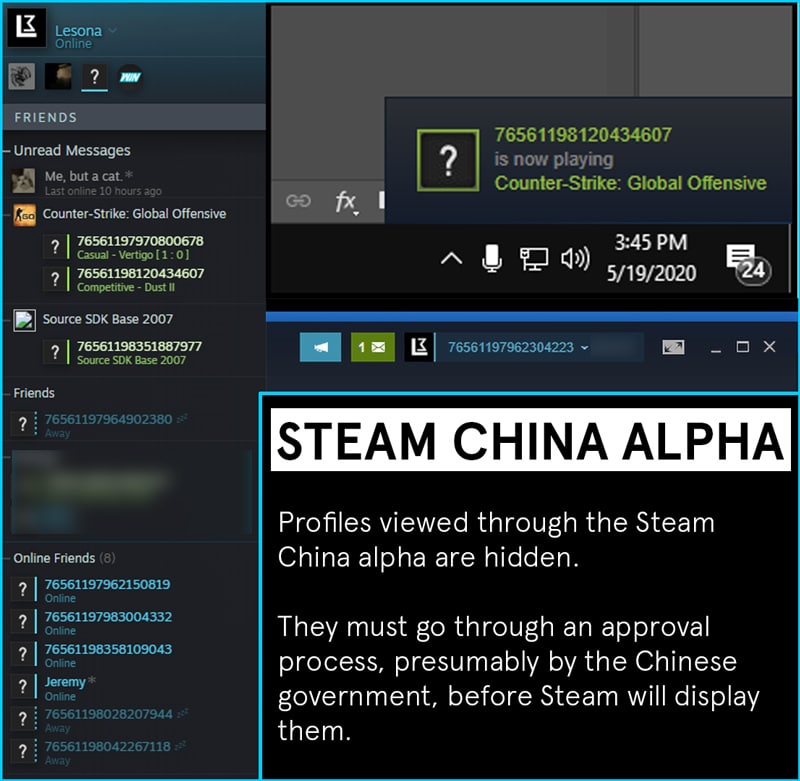 Steam alpha