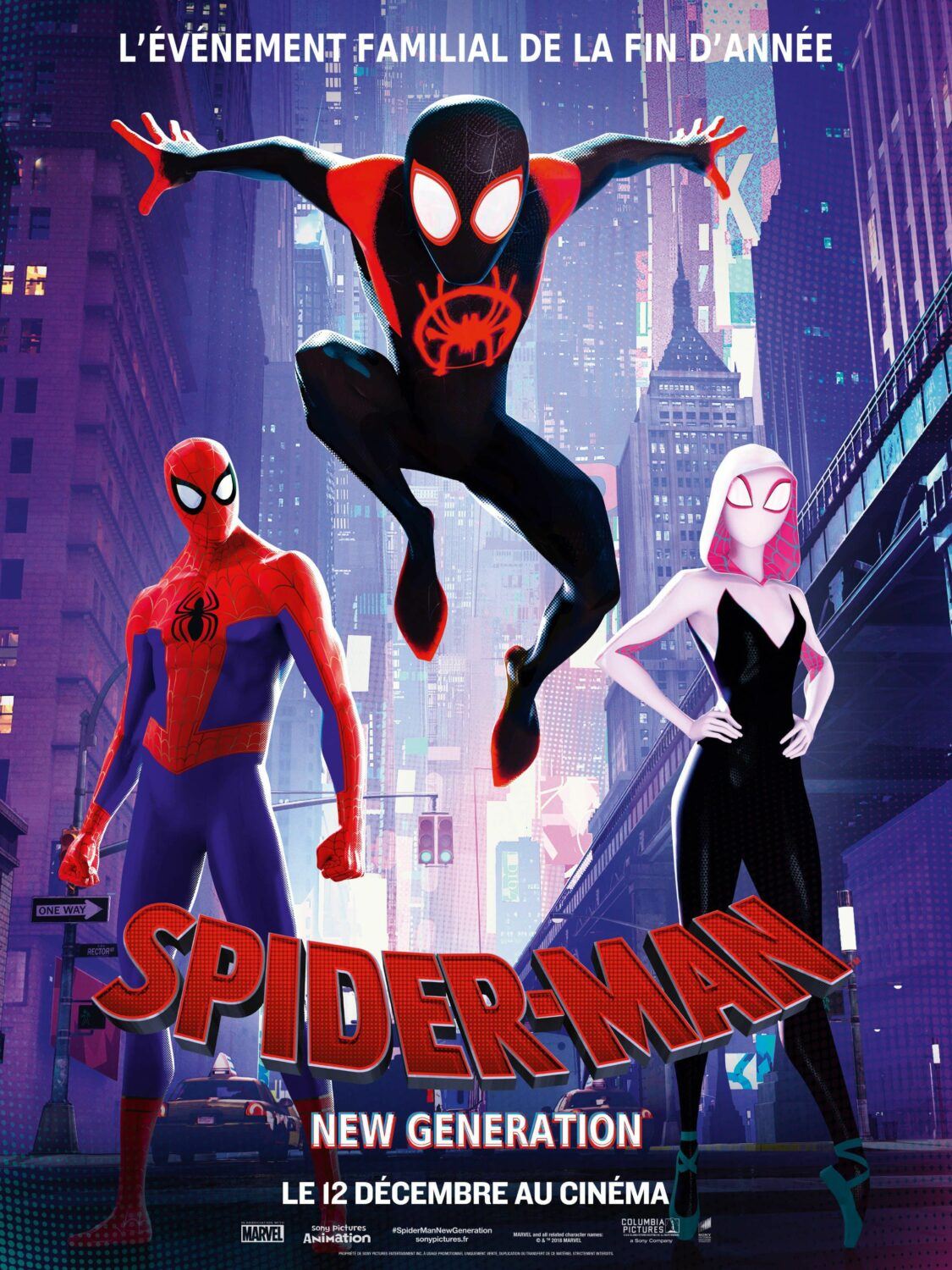 Affiche du film Spider-Man New Generation