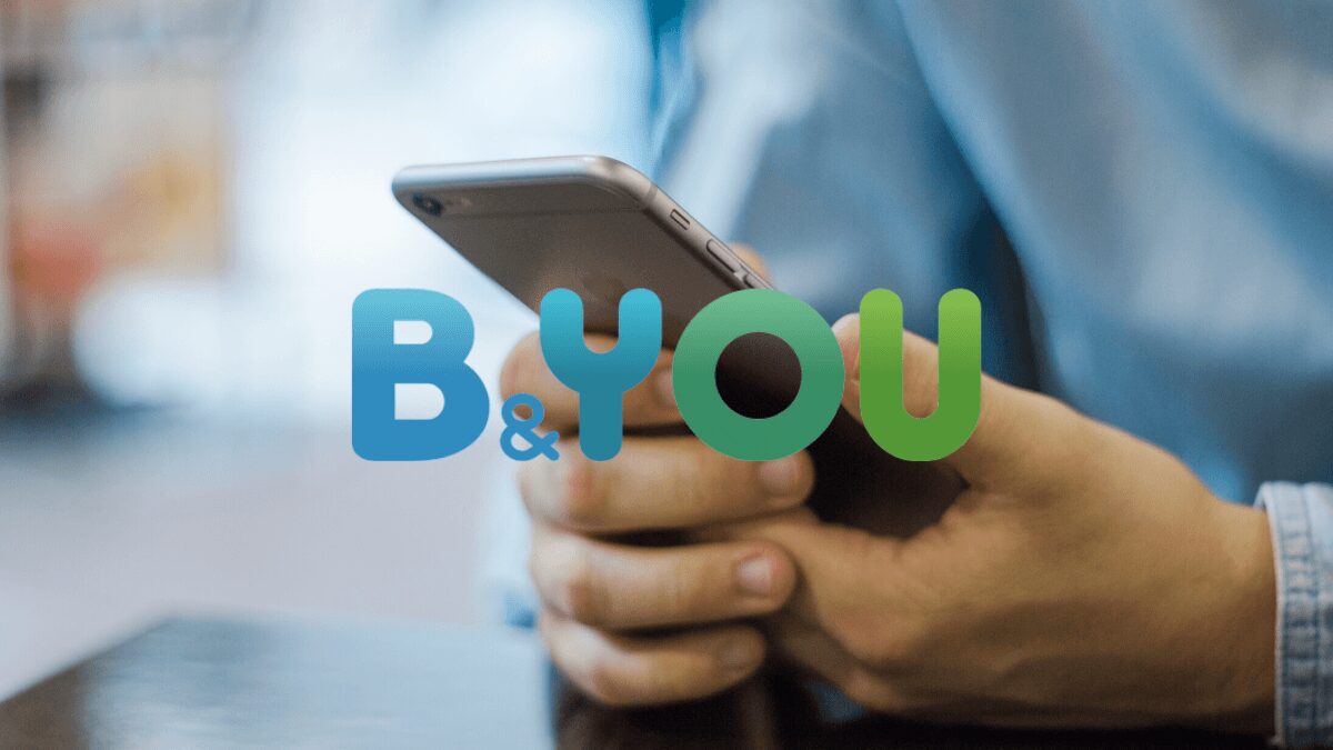 Bouygues lance un forfait mobile B&You 100 Go pour 11,99 € par mois