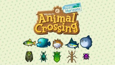 animal crossing new horizons insectes et poissons juillet