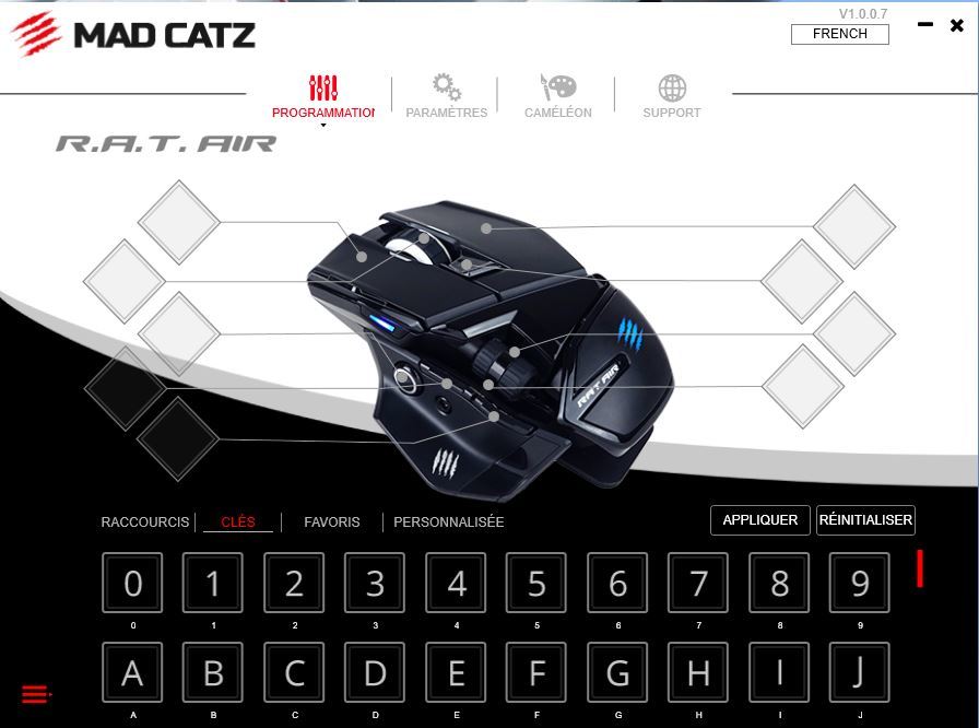 Test – Mad Catz R.A.T Air : La souris gamer à inductions mad catz