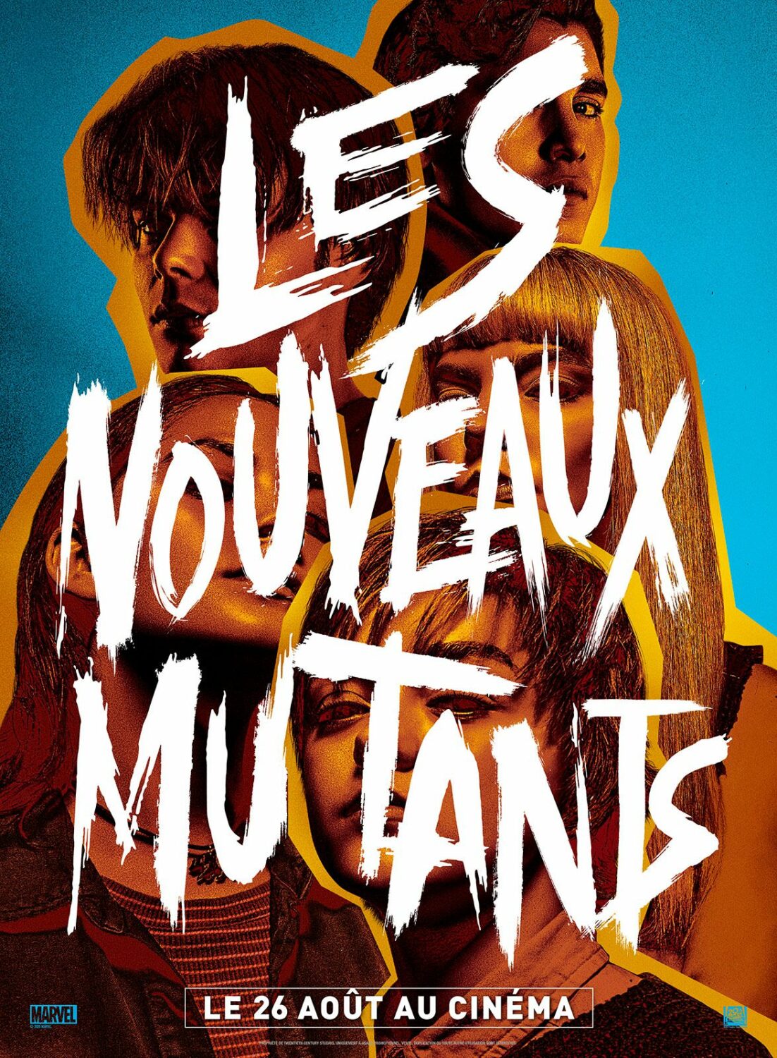 Affiche du film Les Nouveaux Mutants