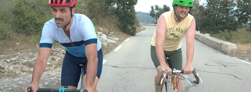 Kyle Marvin et Michael Angelo Covino dans The Climb