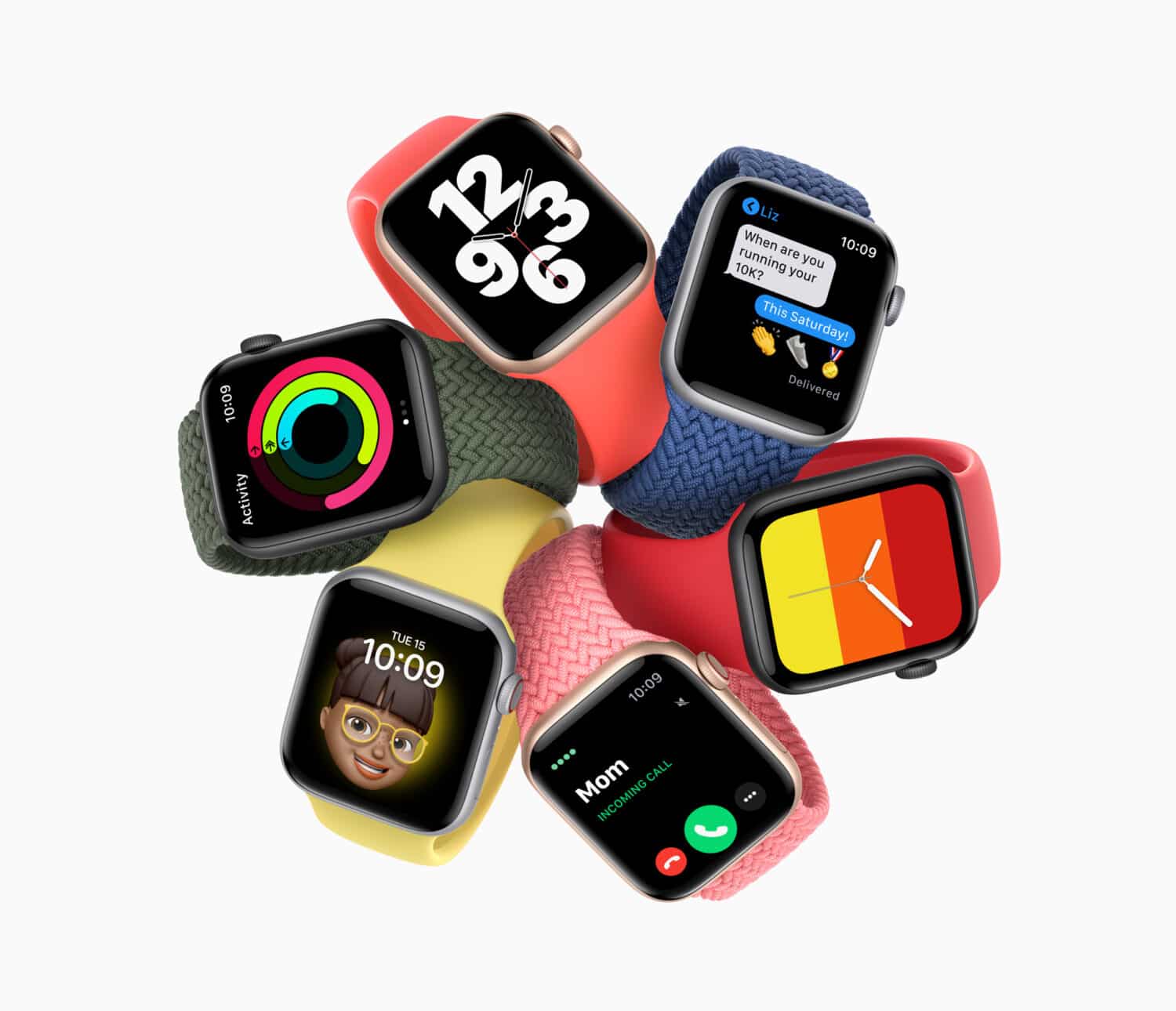 Apple Watch SE couleurs 