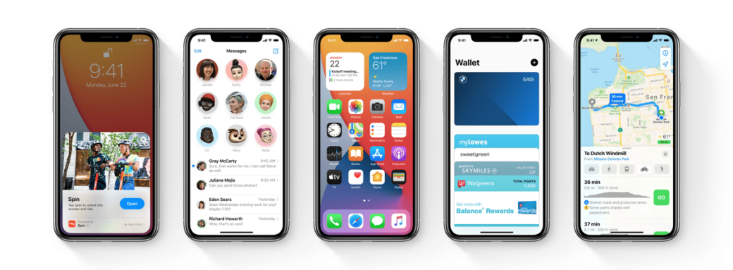 iOS 14, watchOS 7 et tvOS 14 disponible dès demain ! Apple