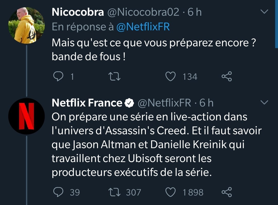 Netflix Producteur executif