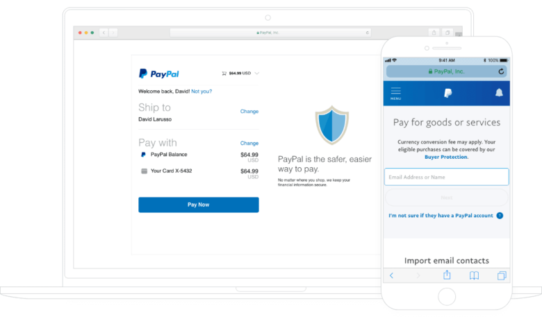 utilisez compte paypal frais inactivite