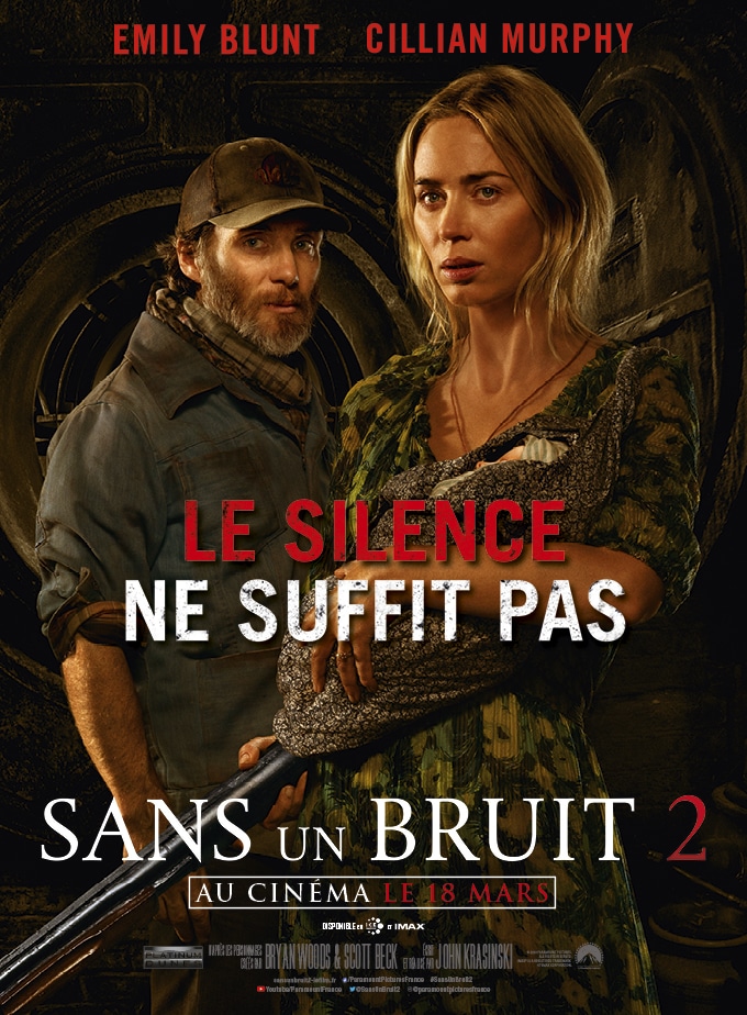 Affiche du film Sans un bruit 2 (2021)