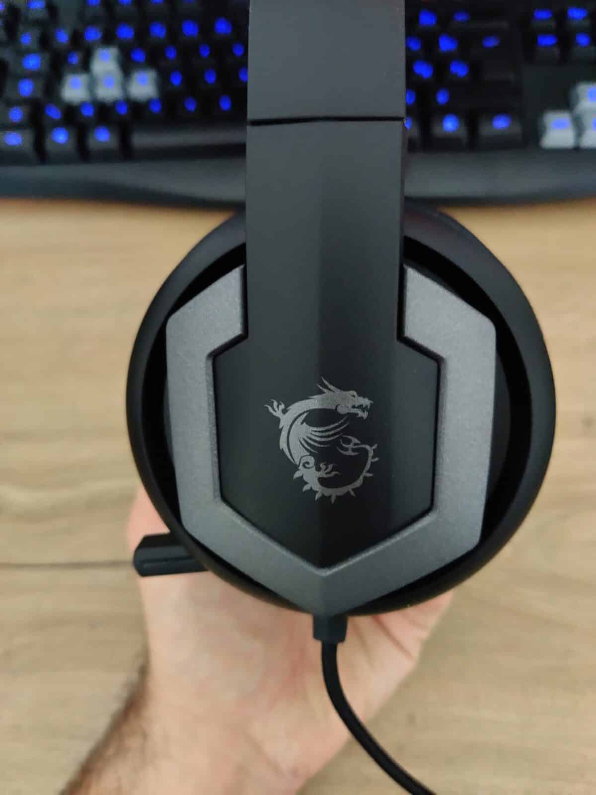 Test – MSI immerse GH61 : Un casque audio massif ! casque