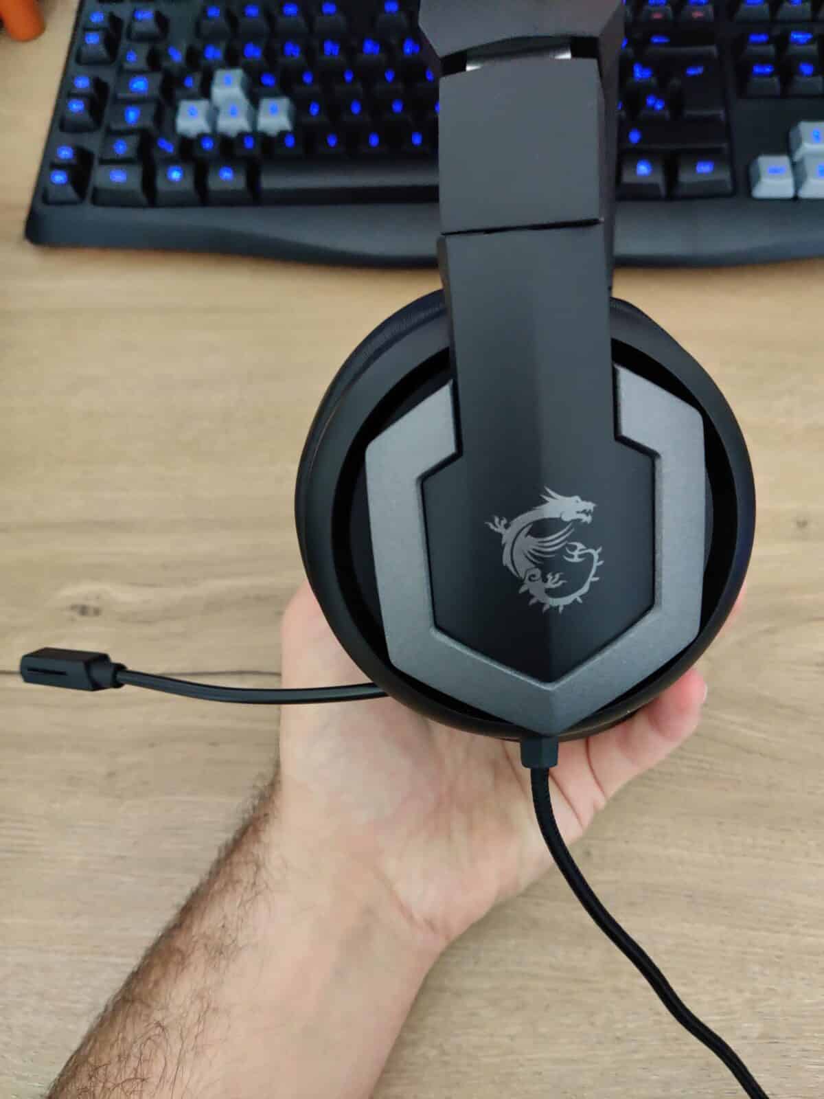 Test – MSI immerse GH61 : Un casque audio massif ! casque