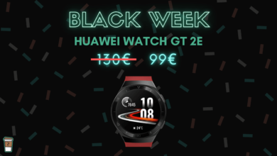 Huawei Watch GT 2e black week bon blan